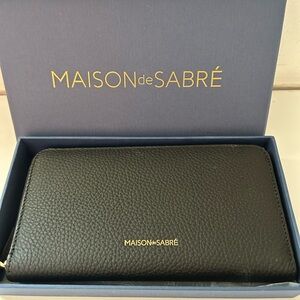 Black Leather Wallet